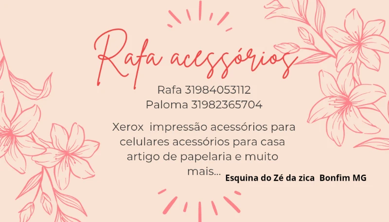 Rafa acessórios