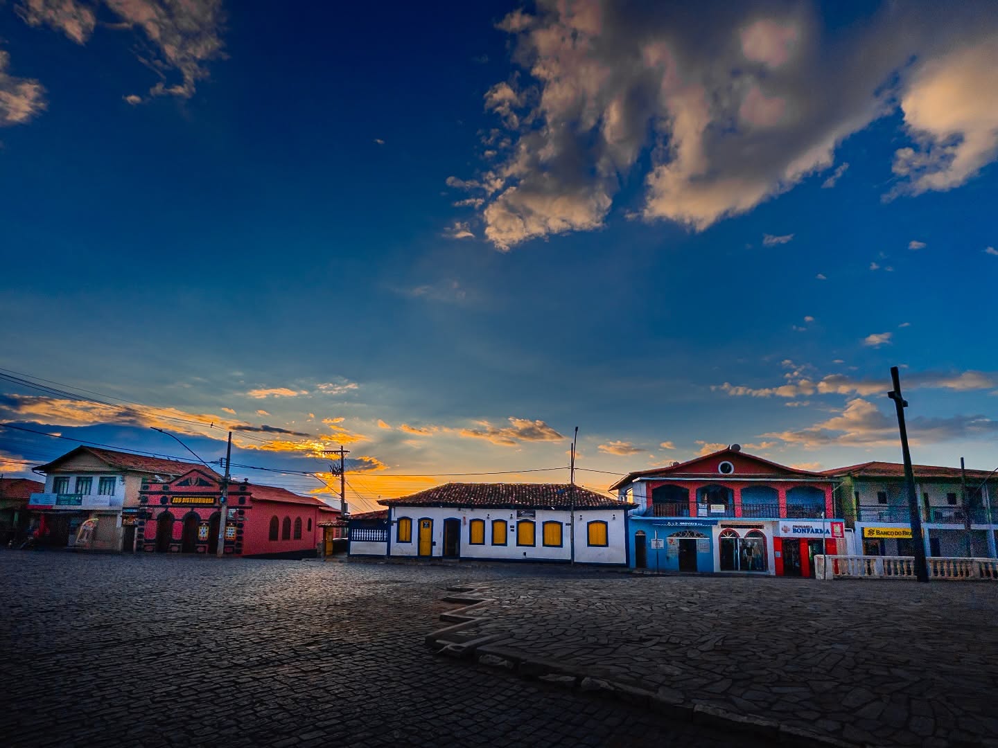 Um encanto de final de tarde em Bonfim.
