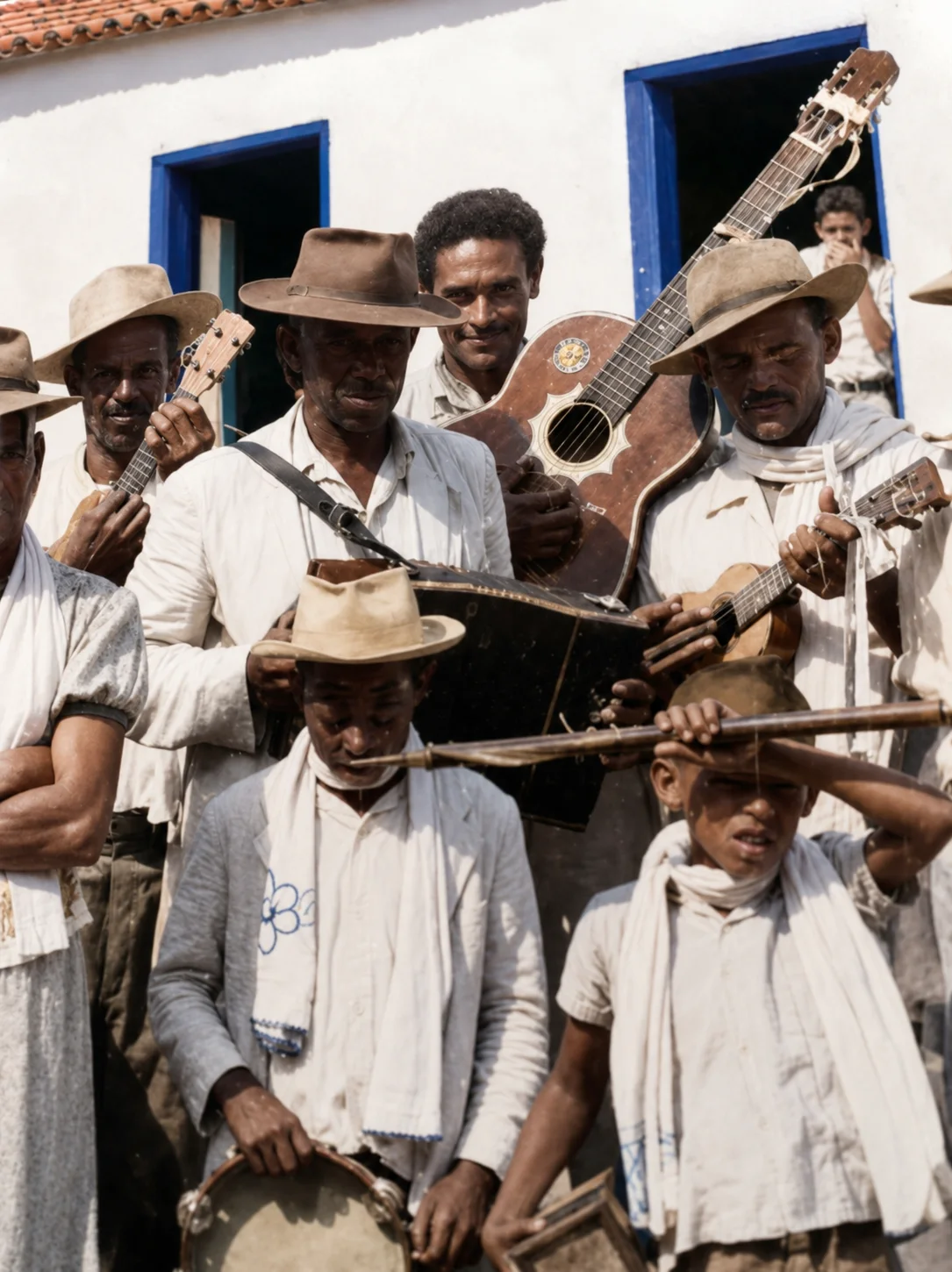 Fotografia histórica: Folia de Reis — foto 2 de 2