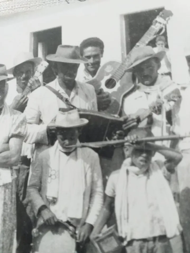 Fotografia histórica: Folia de Reis